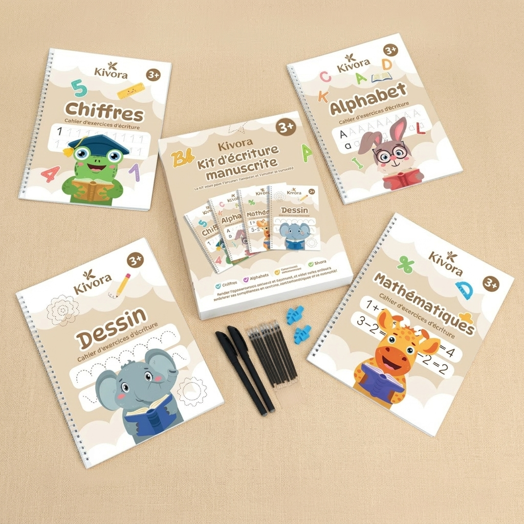 Kit d'écriture manuscrite - Kivora